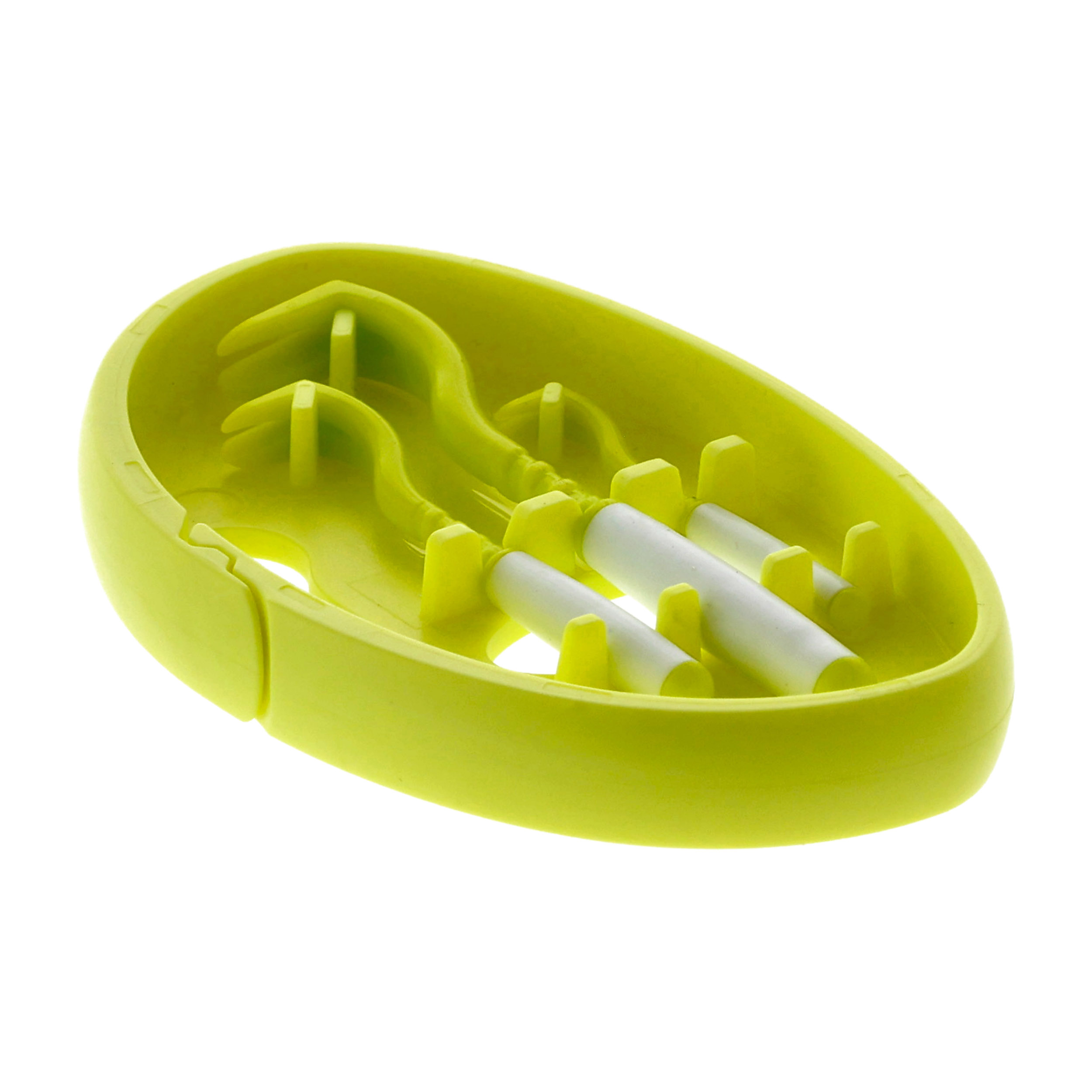 Kleszczołapki przyrząd do usuwania kleszczy Tick Twister® Clipbox Trio z brelokiem, limonkowe 3 szt.