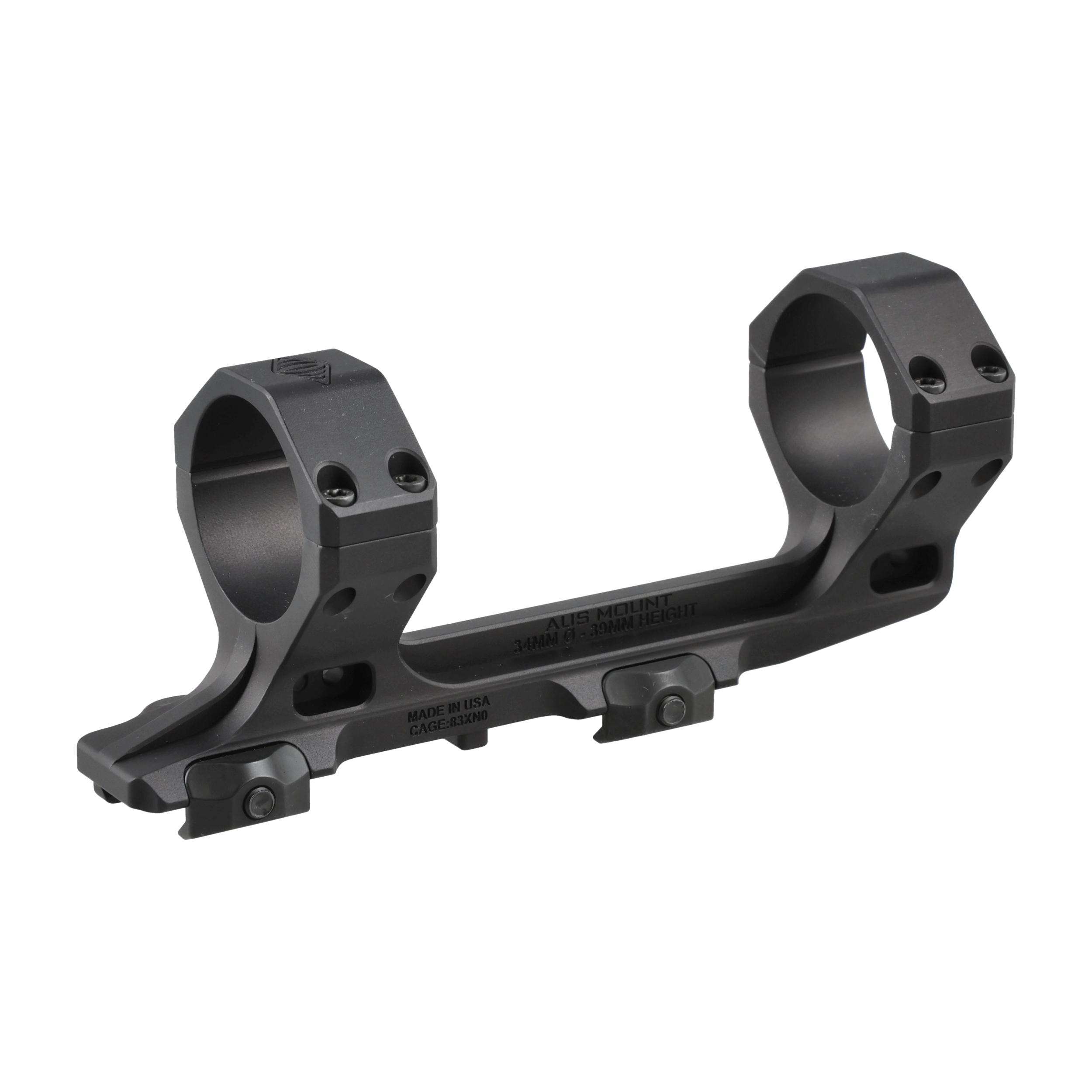 Montaż do lunety jednoczęściowy Reptilia AUS Mount 34 mm Picatinny czarny 100-153