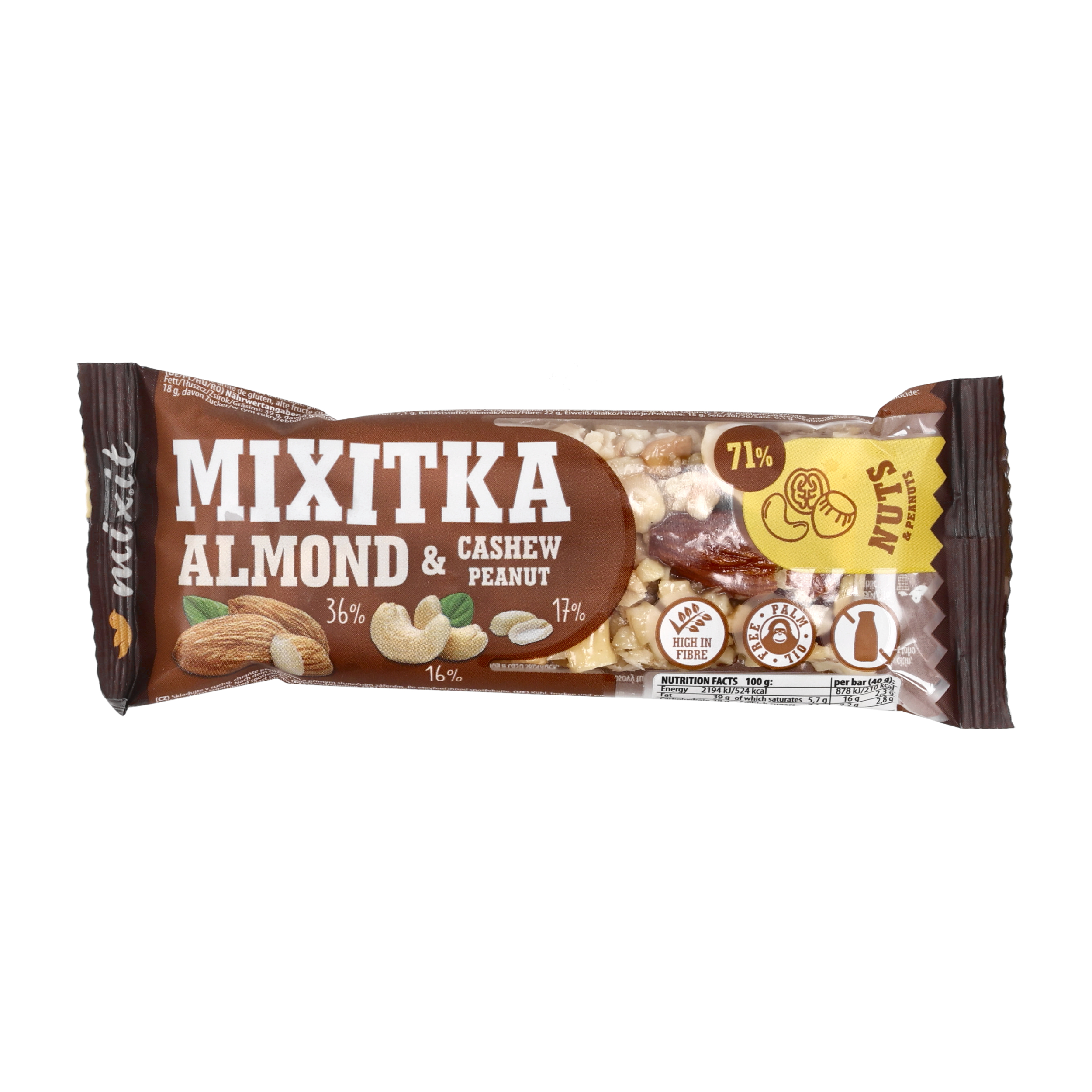 Mixitka Mixit migdały z orzechami nerkowca