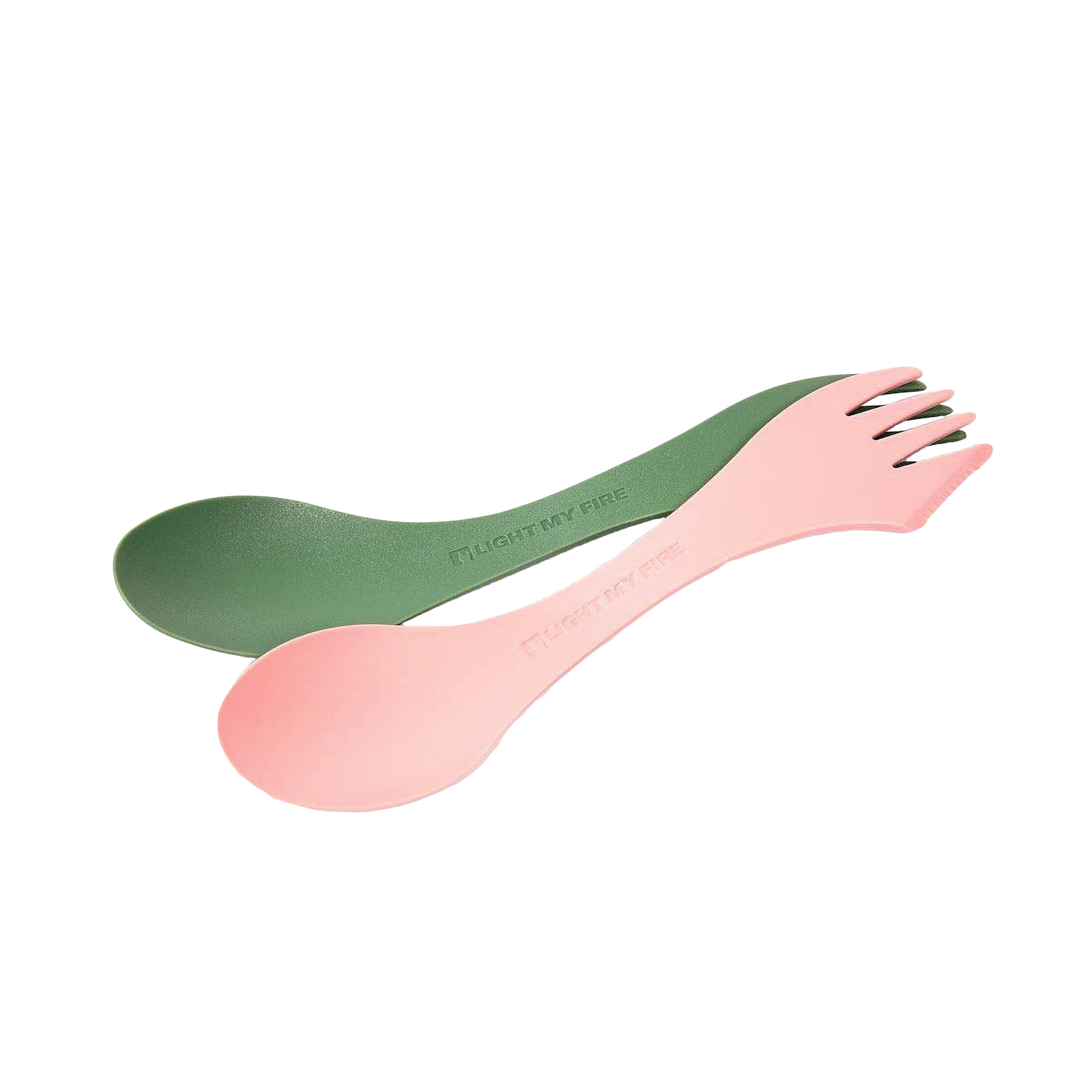 Łyżkowidelec Light My Fire Spork Bio little zielono-róż