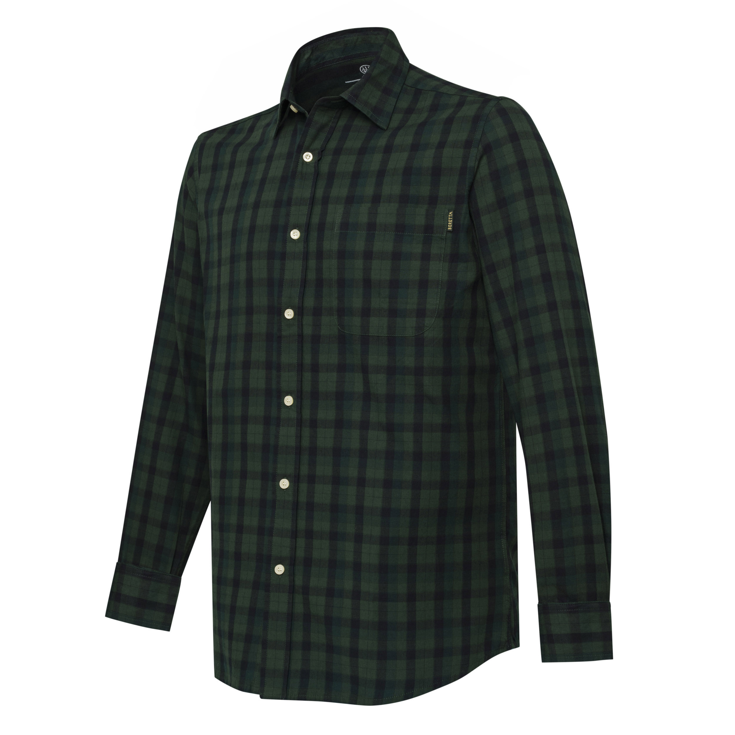 Koszula męska Beretta Bryggen Shirt Green & Black Check