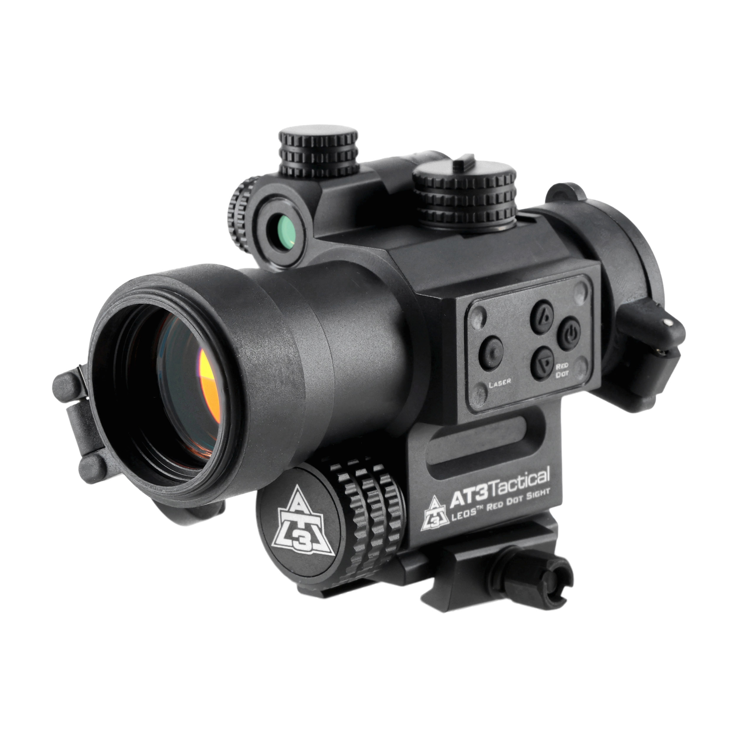 Kolimator AT3 Tactical LEOS 2 MOA z czerwonym laserem