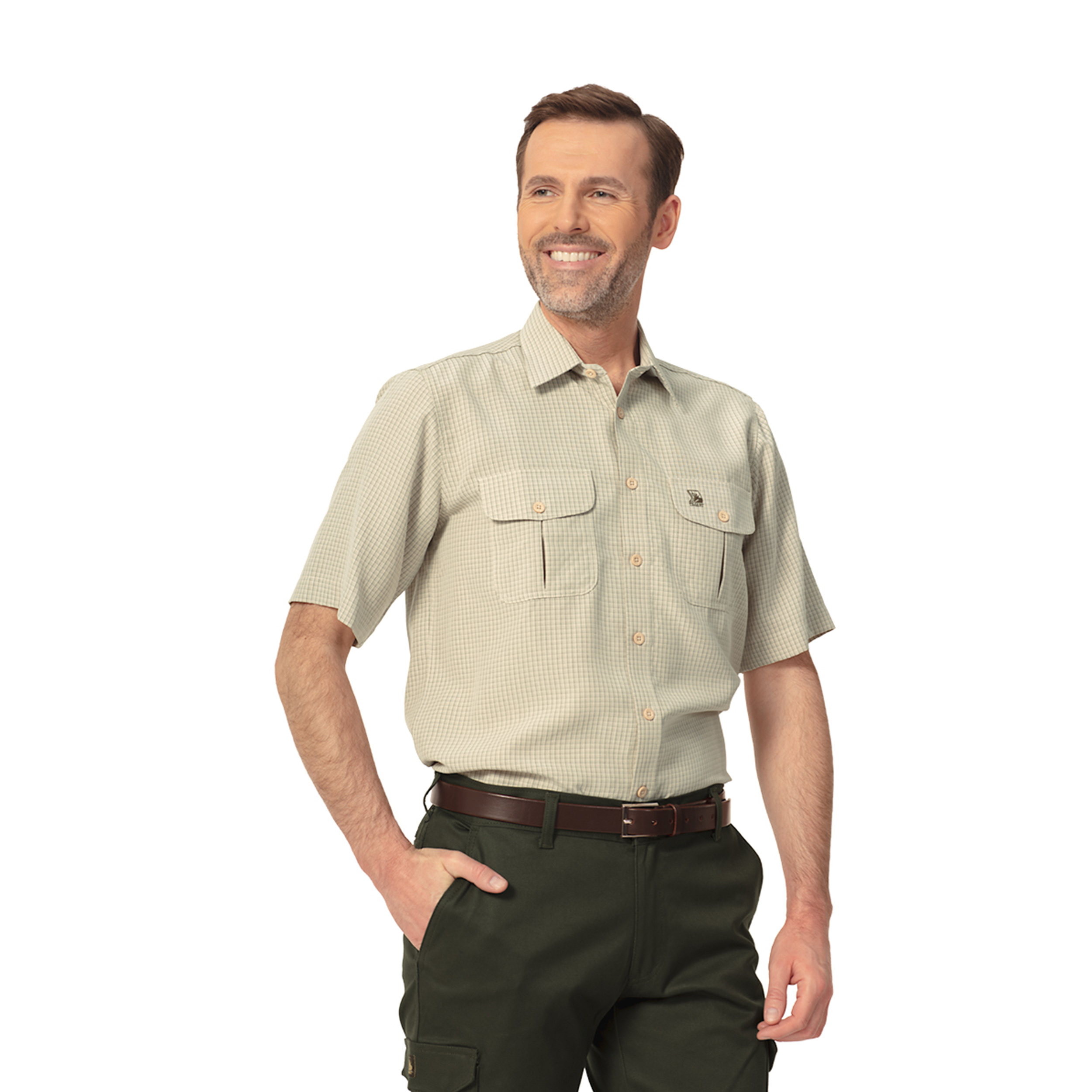 Koszula męska Tagart Sahara krótki rękaw