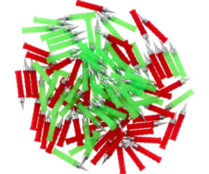 Lotki Dart UX 4,5 mm 100 szt.