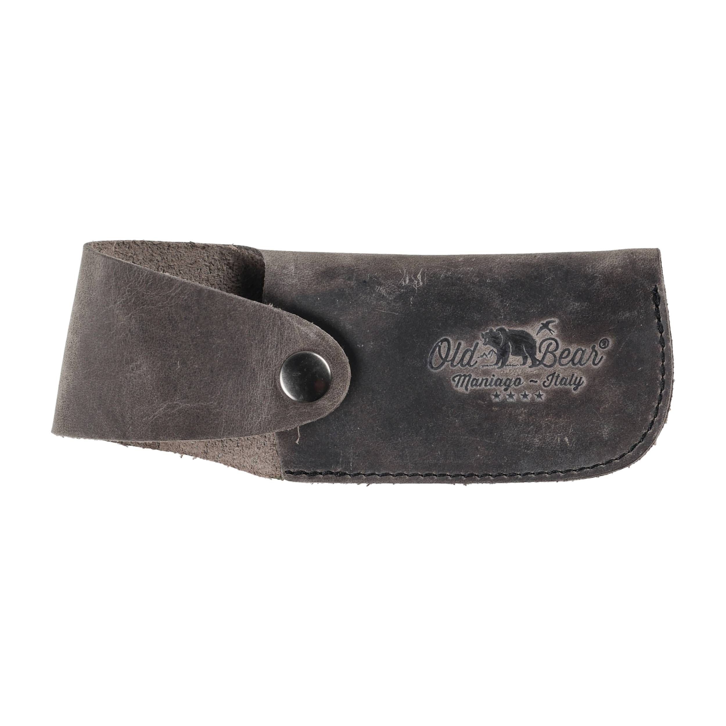 Etui na nóż składany Antonini Old Bear Leather Sheath 160 mm antracyt