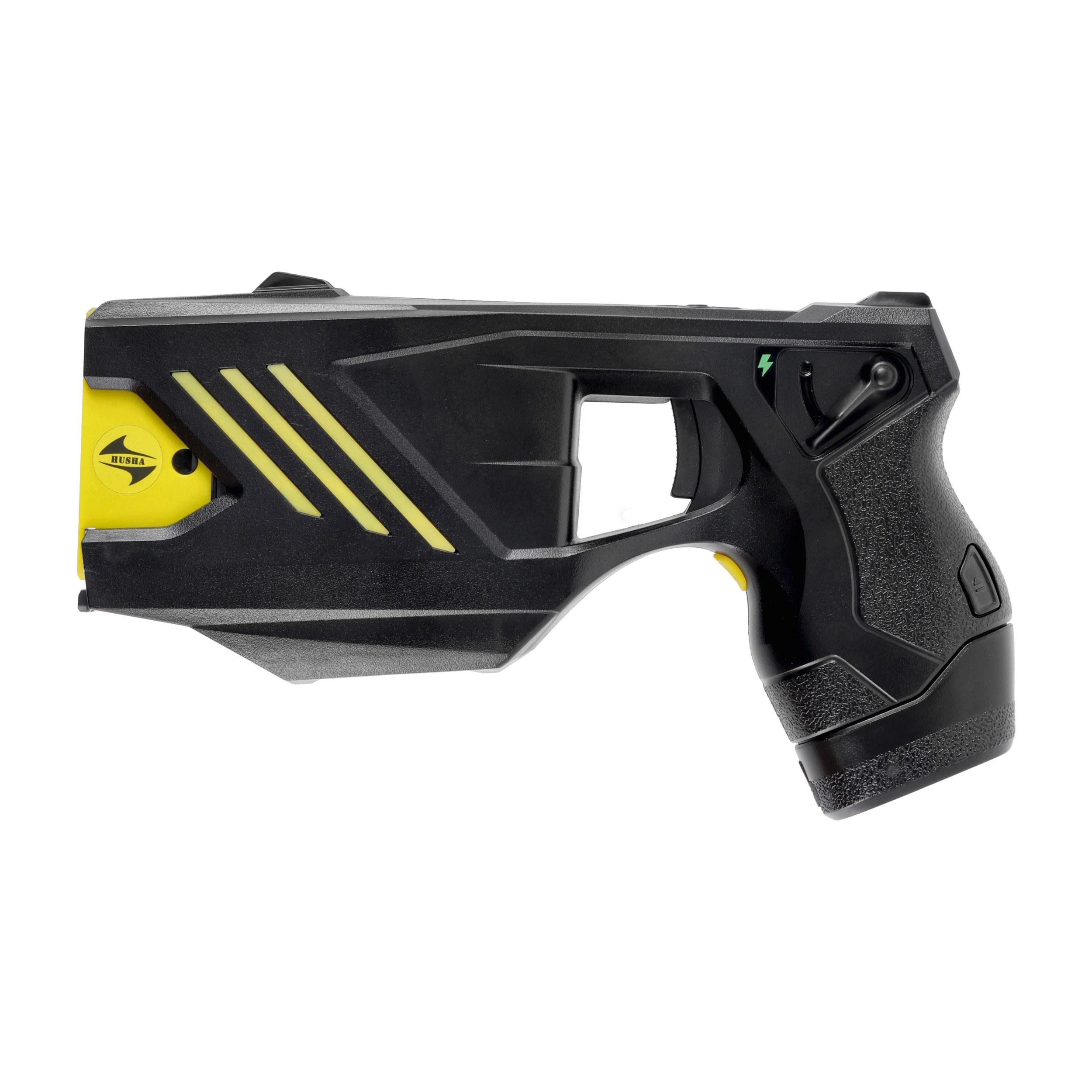 Paralizator strzelający Husha TX200P 2-strzałowy 55.000 V zestaw: paralizator, kabura, cztery kartridże, walizka