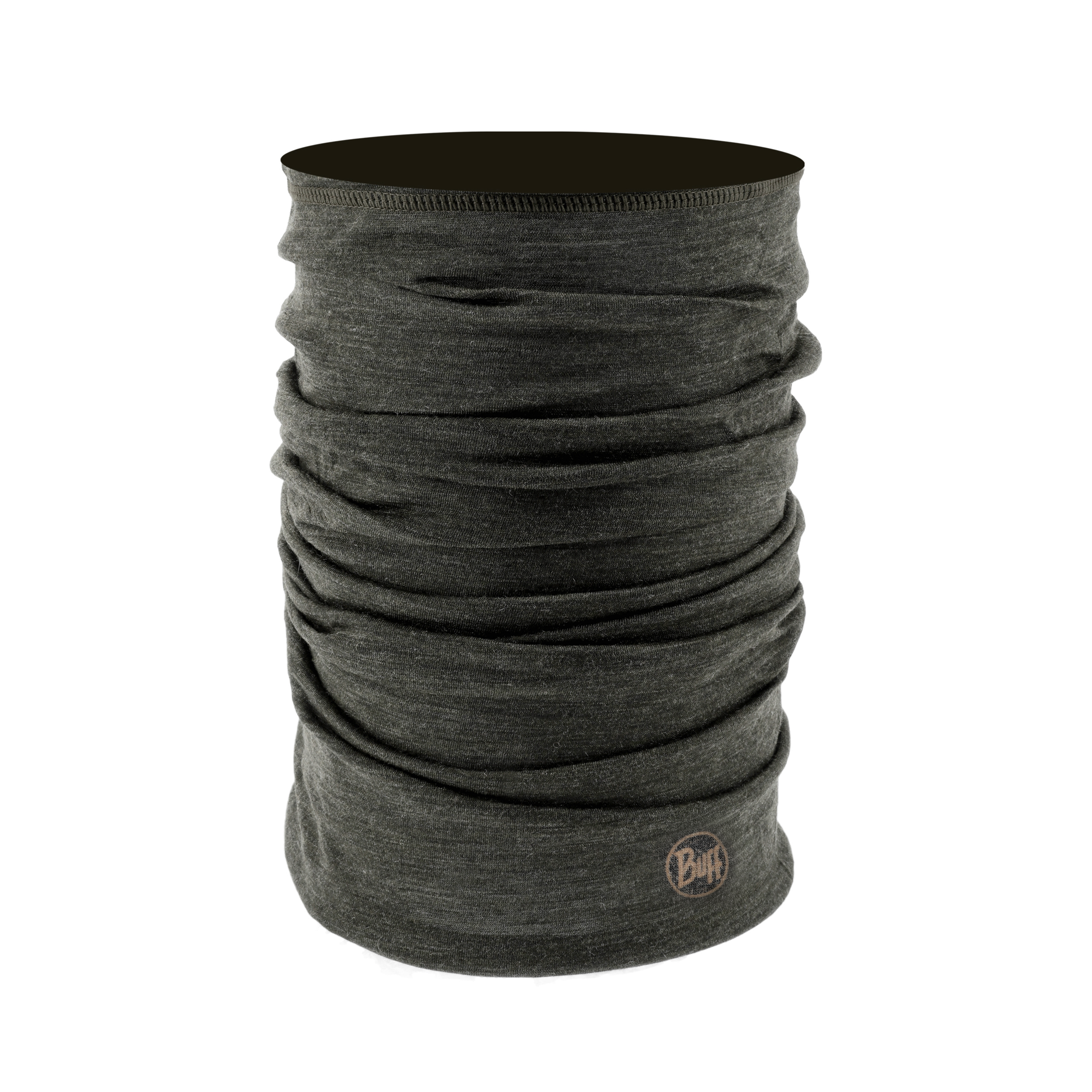 Chusta wielofunkcyjna Buff Midweight Merino Wool - solid bark