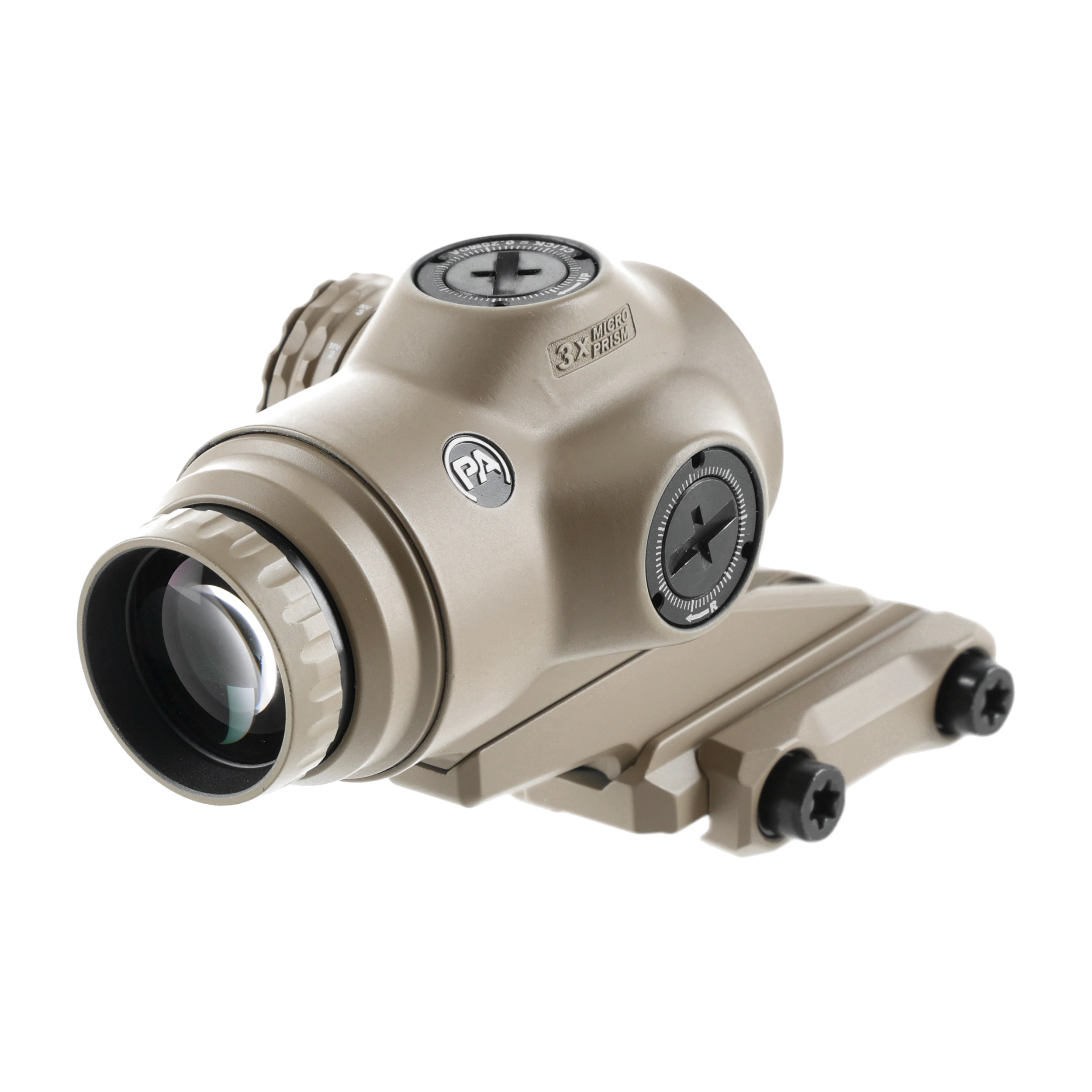 Celownik pryzmatyczny Primary Arms SLx 3x Micro Prism iR Red ACSS Raptor 5,56/.308 Yard FDE