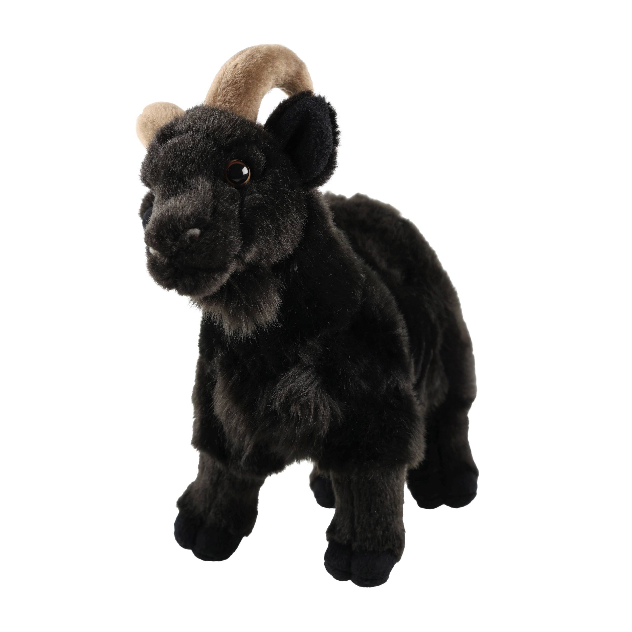 Maskotka Uni-Toys Czarna koza 28 cm