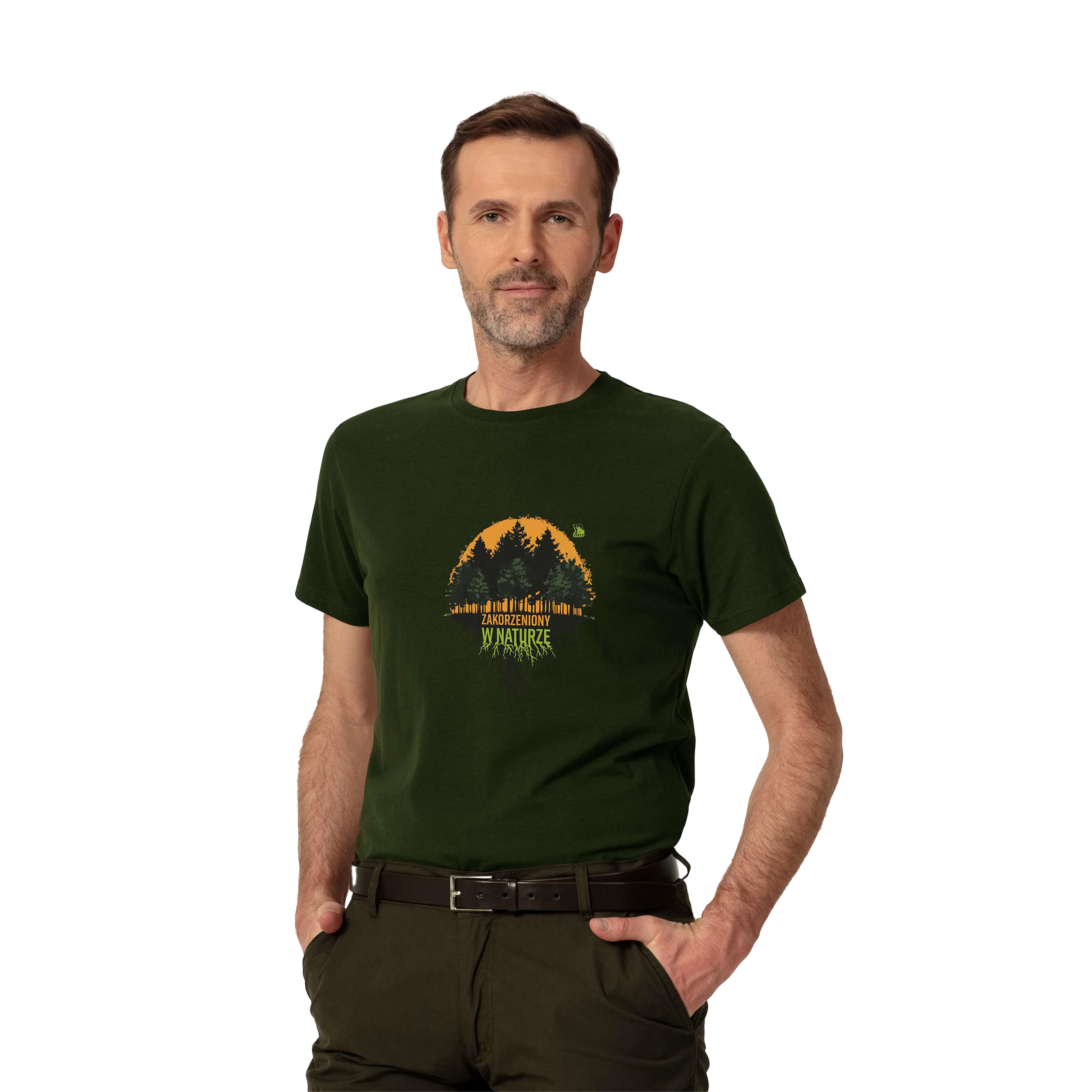 Koszulka męska Tagart FNT Forester zielona