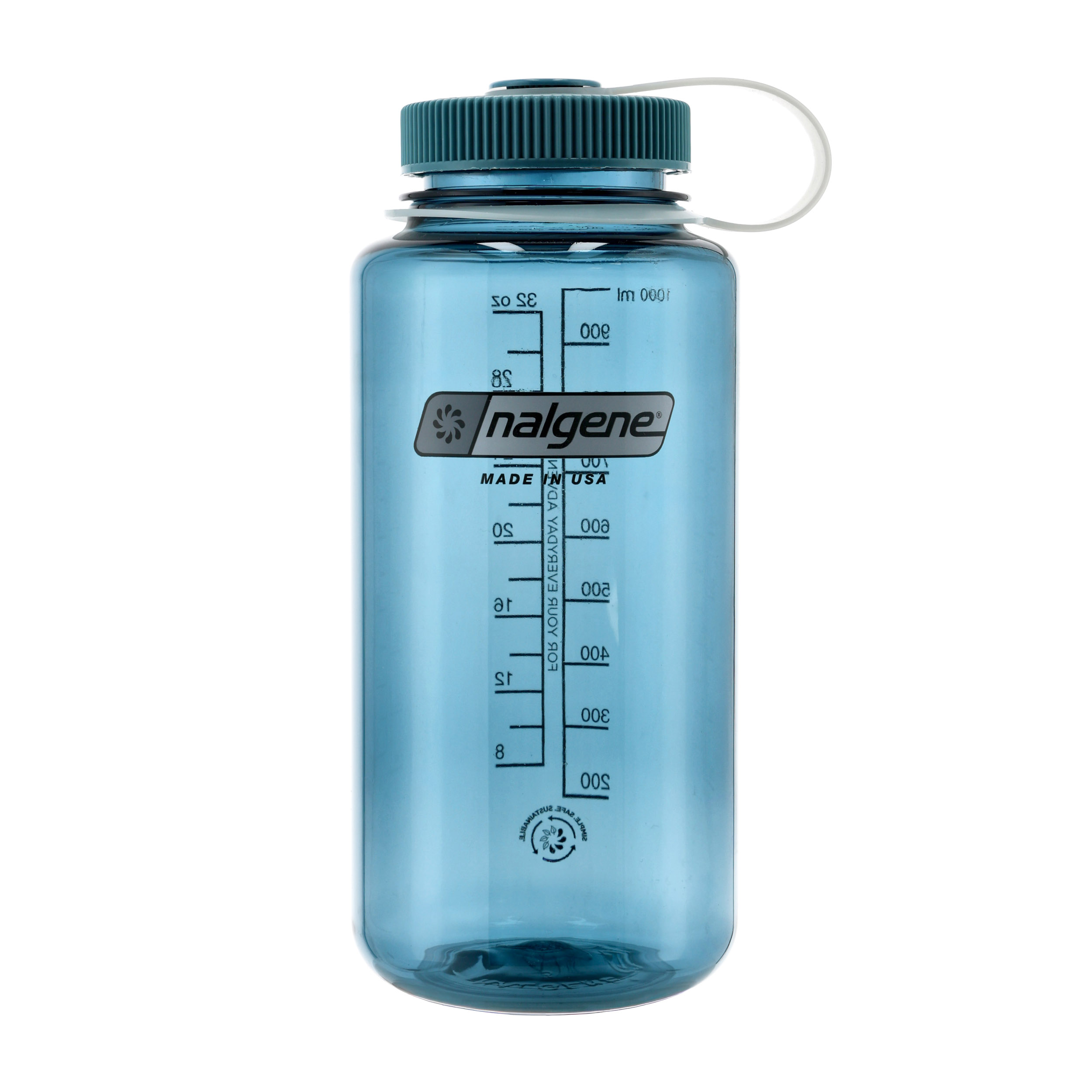 Butelka Nalgene Wide Mouth 1 l - cadet