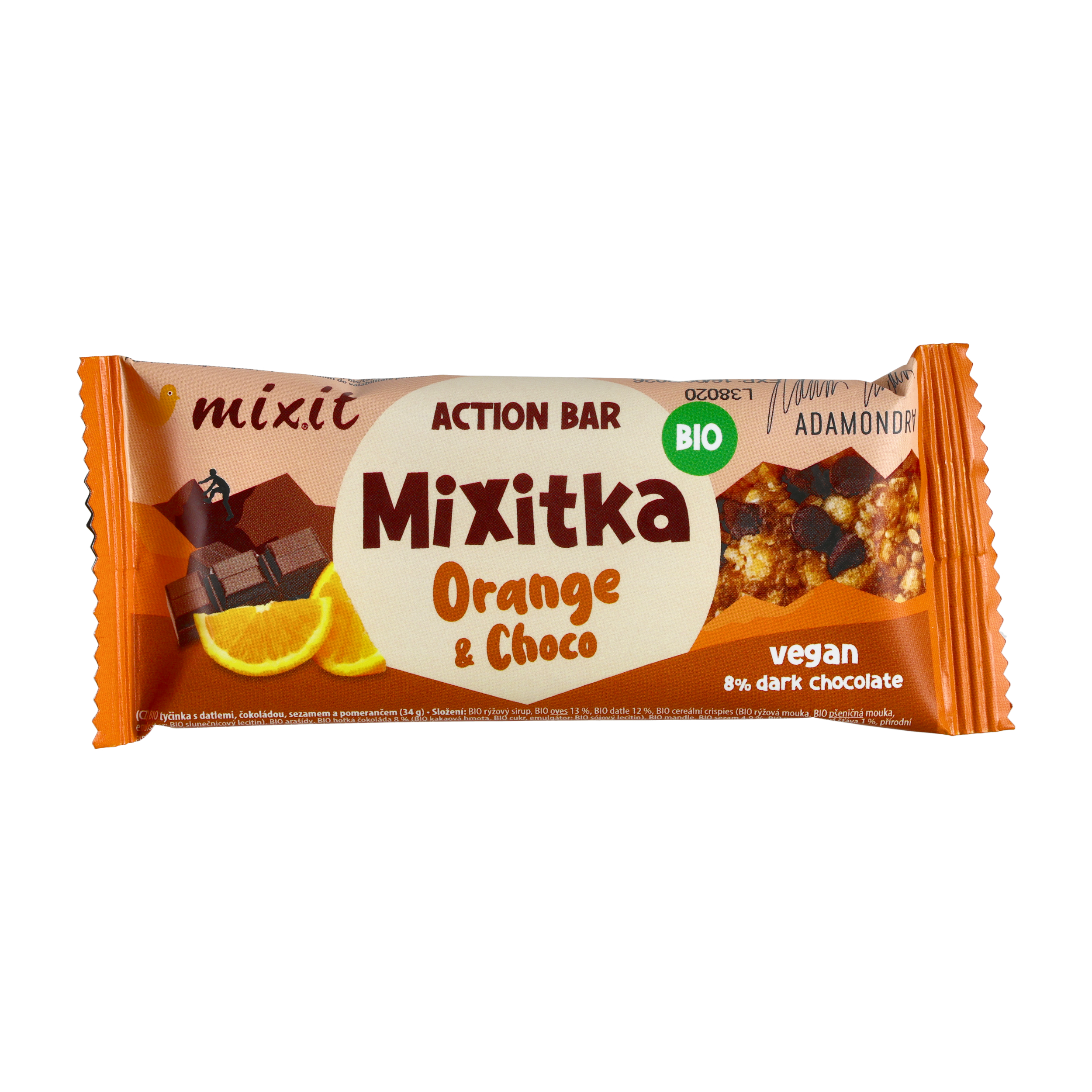 Mixitka Mixit Action BIO pomarańcza i czekolada