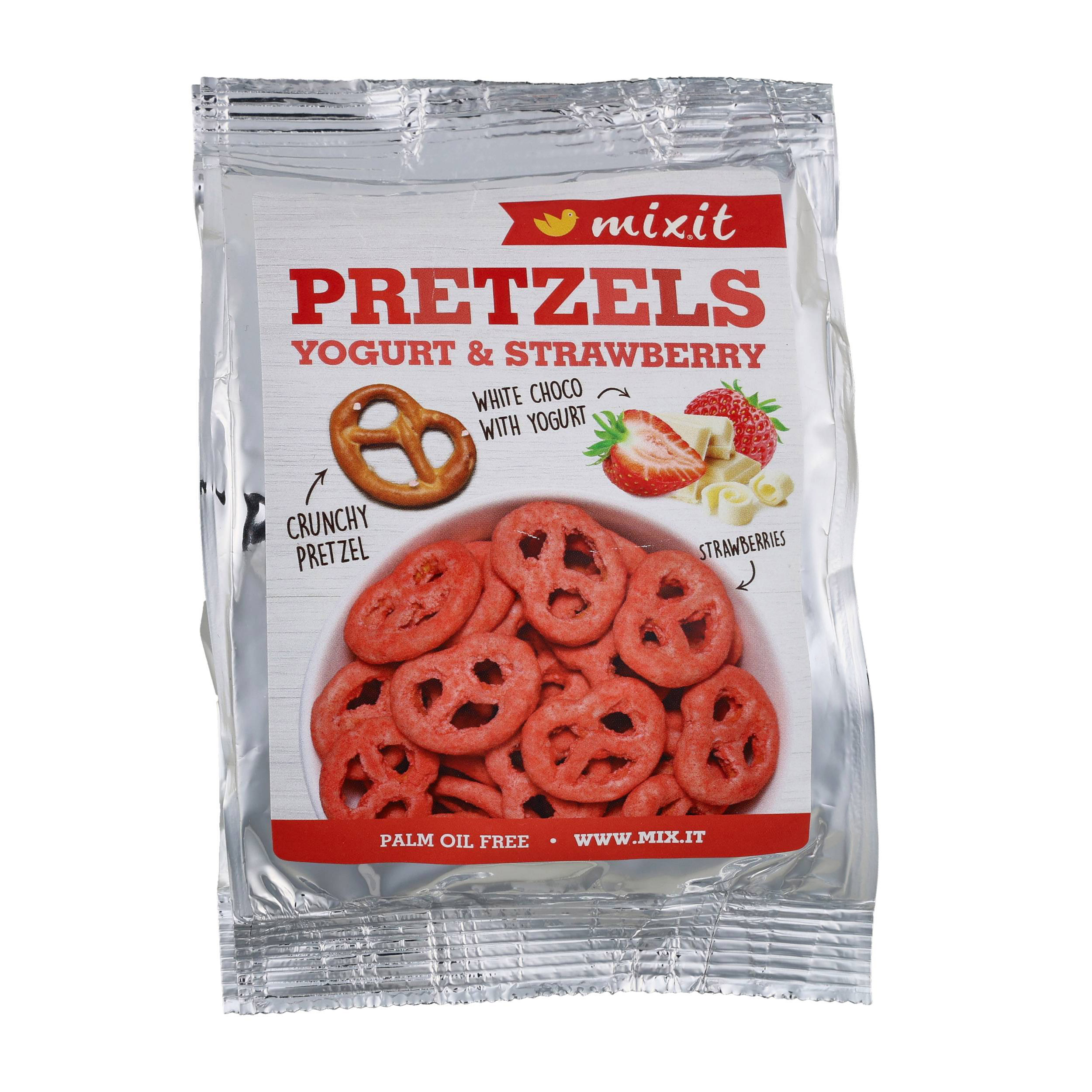 Precelki Mixit do kieszeni jogurt i truskawki 70 g