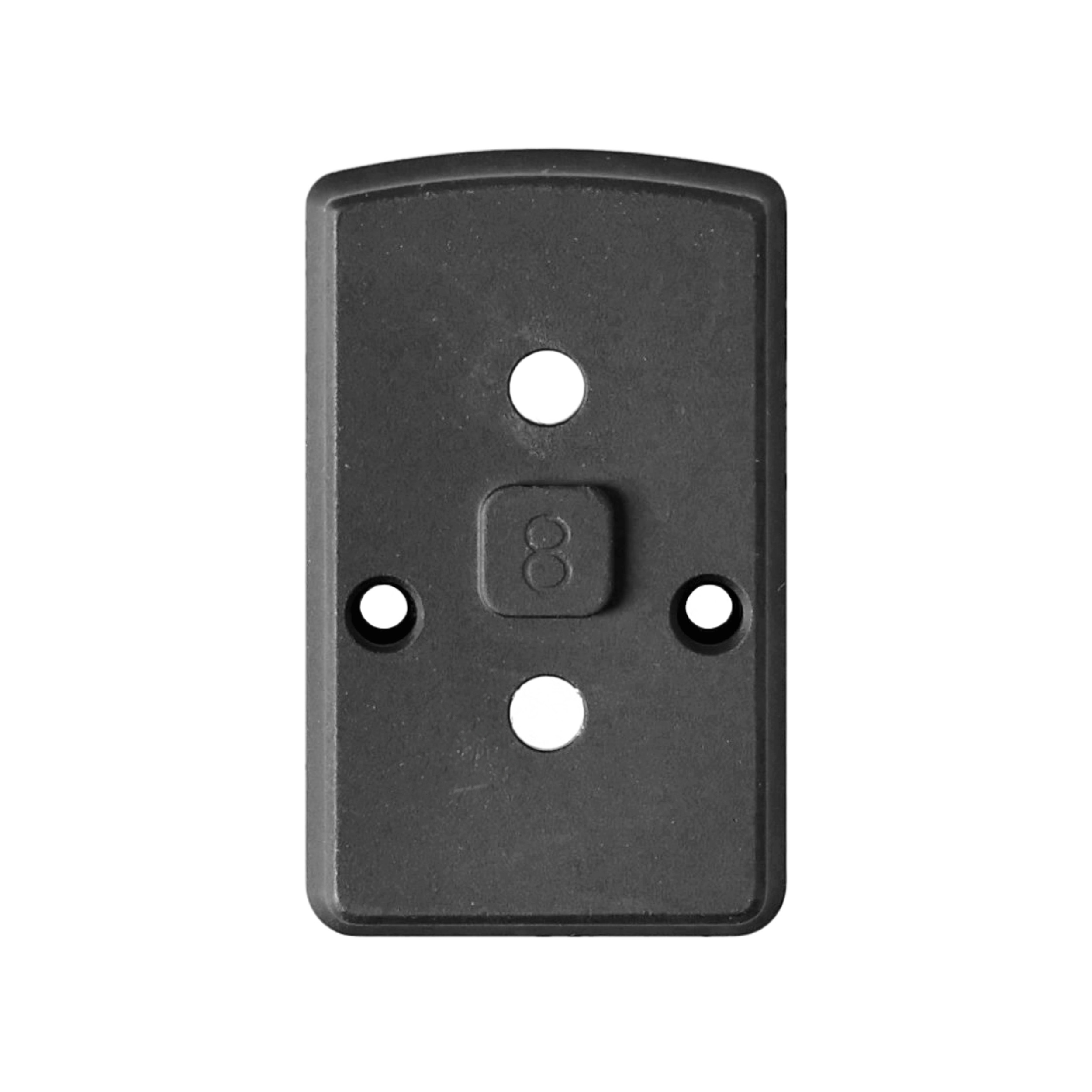 Płytka montażowa P8 Arisaka pod kolimator typu Trijicon RMR, SRO, Holosun 407C, 507C, 508T  ARI_OOM_P8