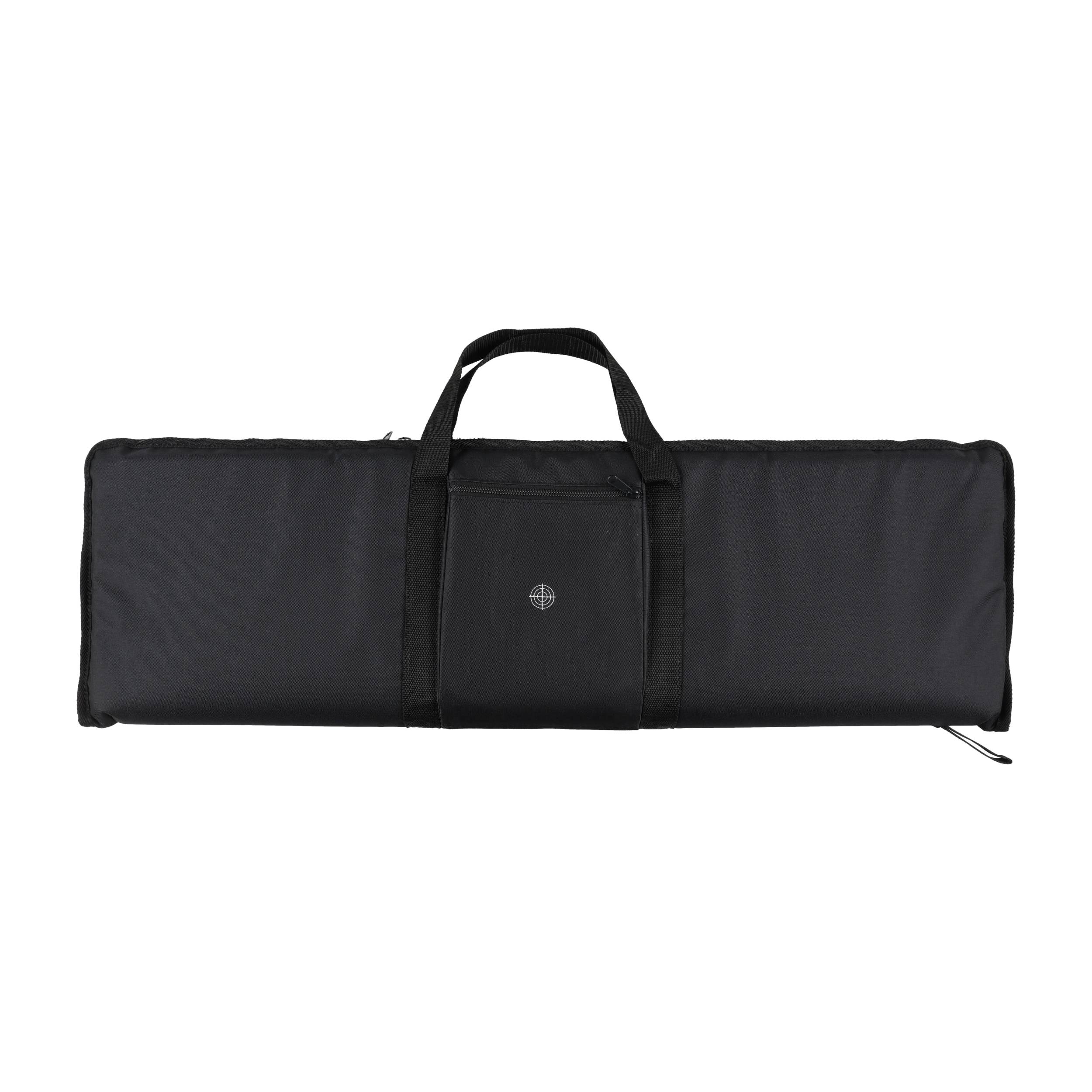 Pokrowiec na broń Forsport AR Tactical 102 cm - czarny, haft biała tarcza