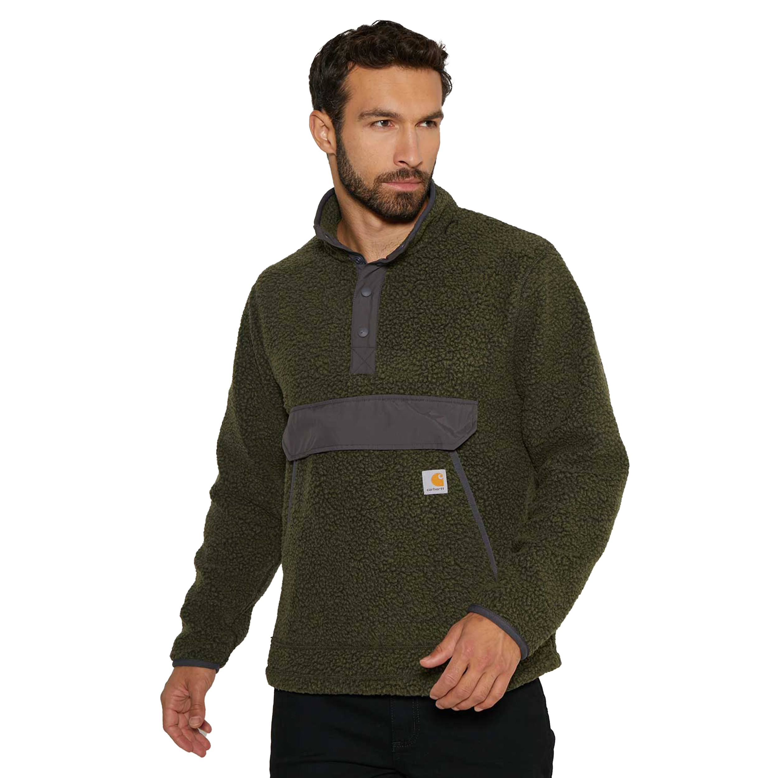 Polar Carhartt Fleece Pullover - basil heather