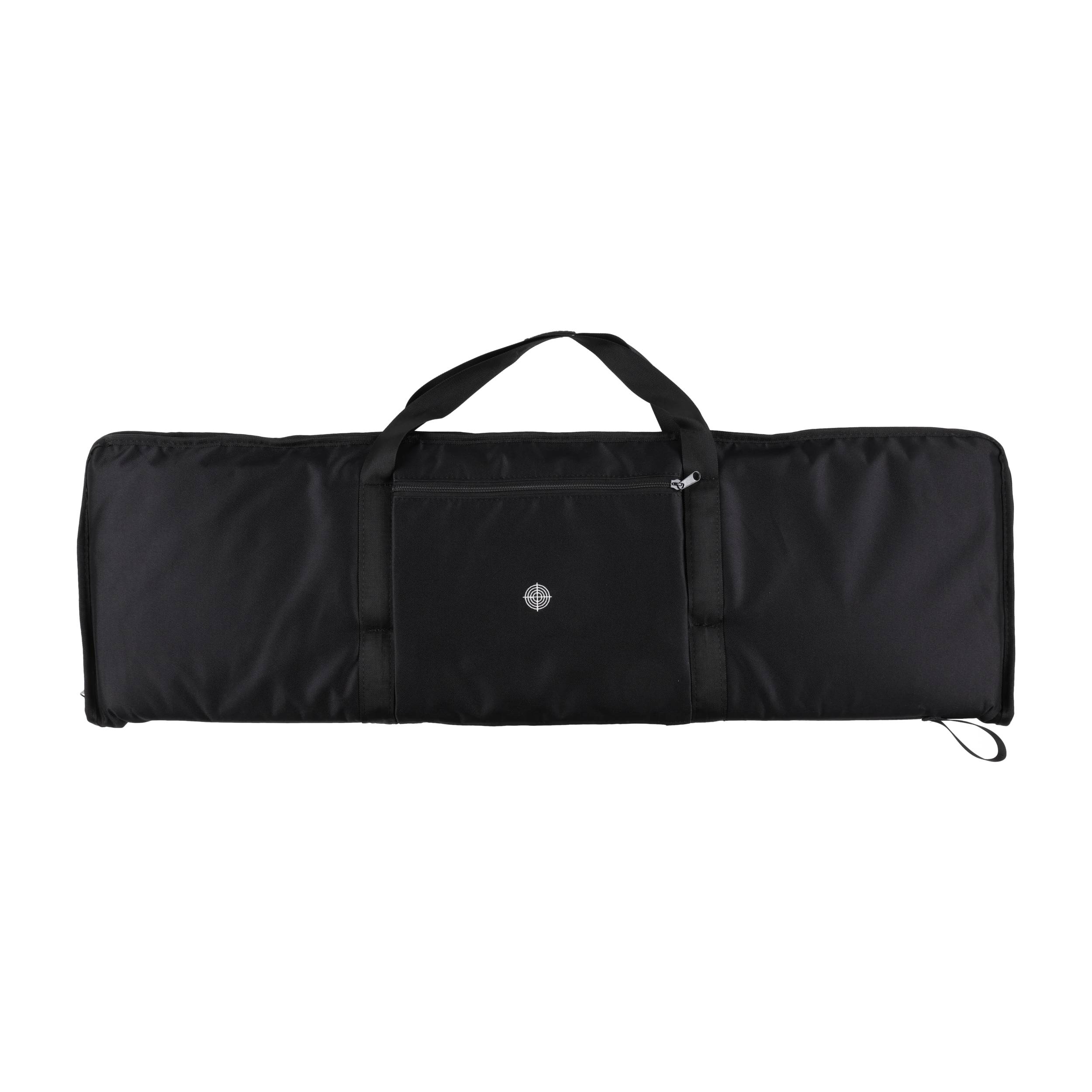 Pokrowiec Forsport AR Tactical na dwa karabiny 102 cm - czarny, haft biała tarcza